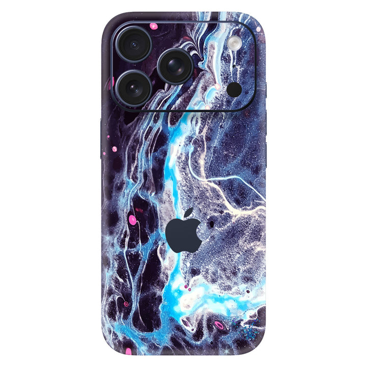 iPhone 17 Pro Oil Paint Series Dark Waves