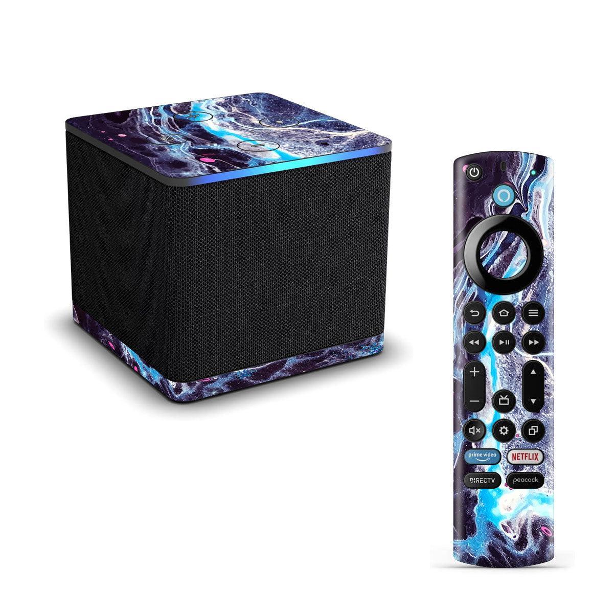 Amazon Fire TV Cube (3rd Gen) Oil Paint Series Skins - Slickwraps