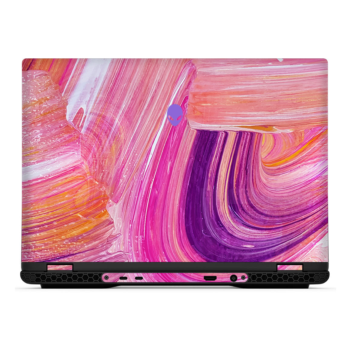 Alienware m16 R2 Oil Paint Series Pink Brushed Skin