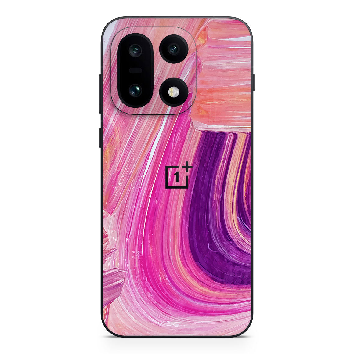 OnePlus 15 Oil Paint Series Pink Brushed Skin