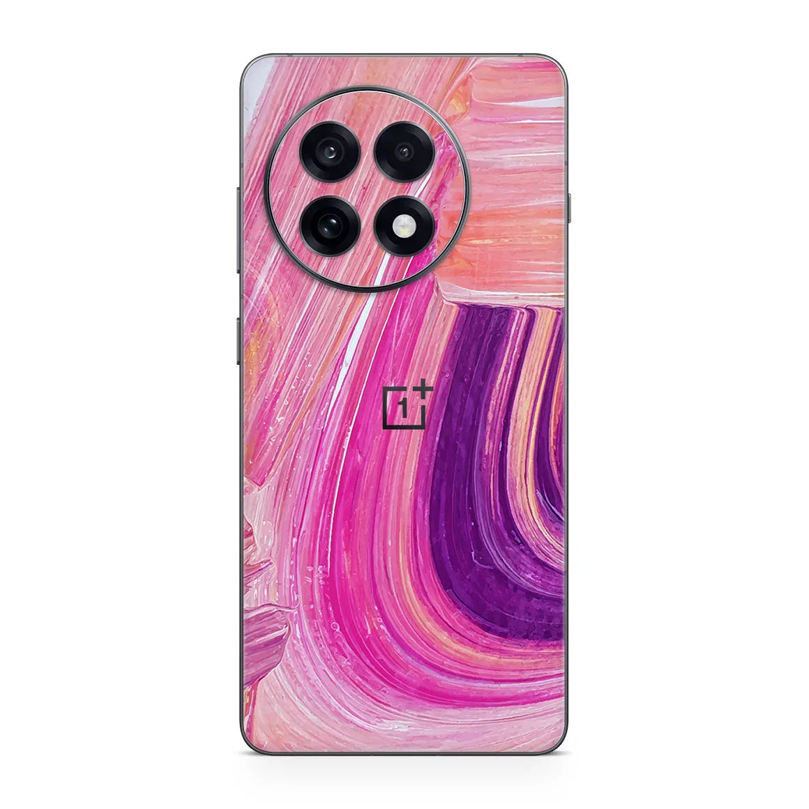 OnePlus 13R Oil Paint Series Pink Brushed Skin