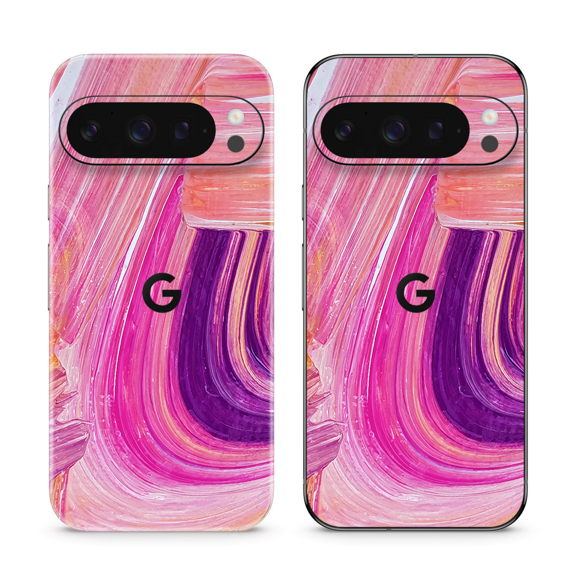 Pixel 10 Pro Oil Paint Series Pink Brushed Skin