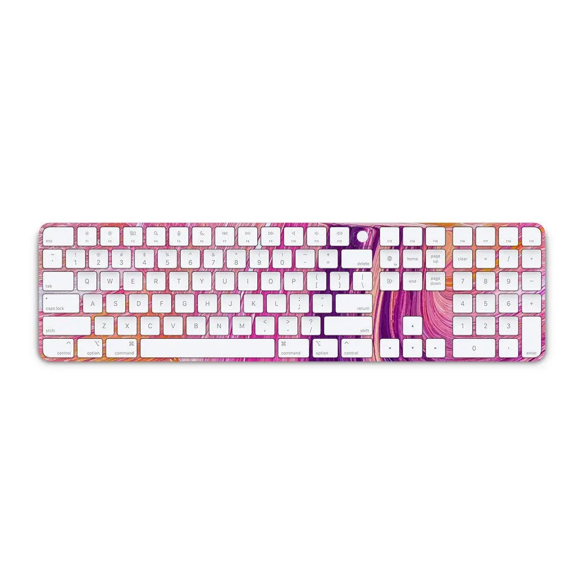 Magic Keyboard with Touch ID and Numeric Keypad Oil Paint Series Skins - Slickwraps