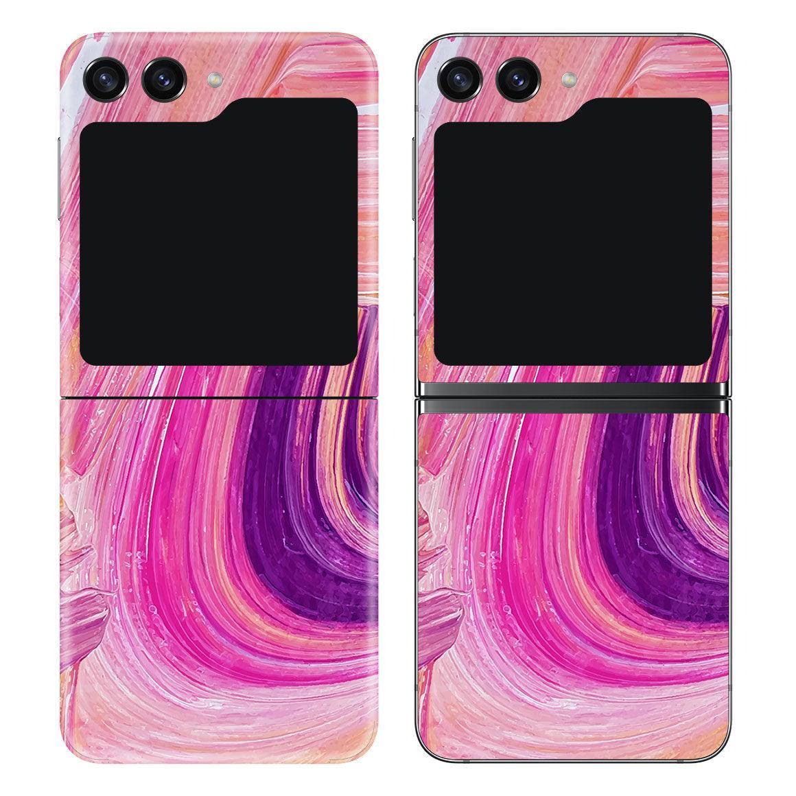 Galaxy Z Flip 5 Oil Paint Series Skins - Slickwraps