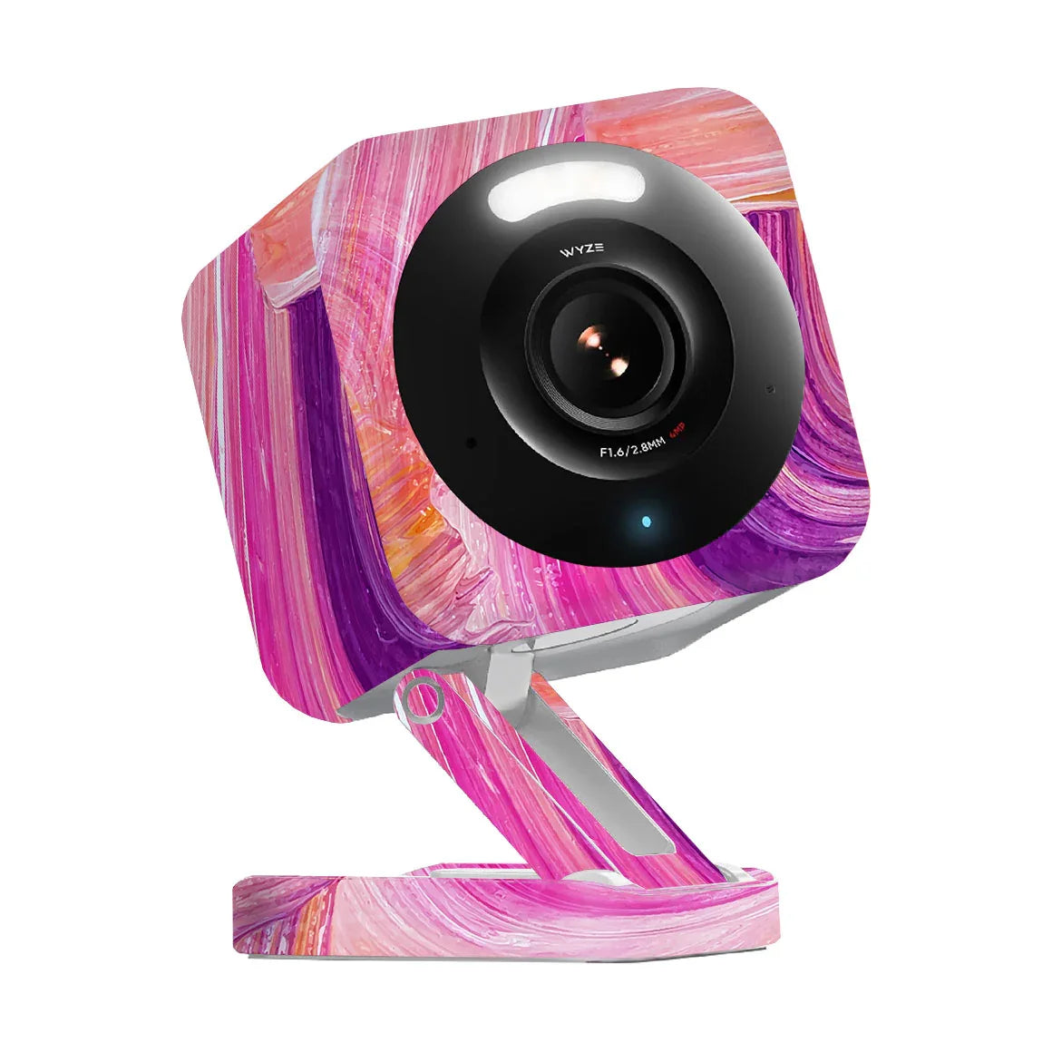 Wyze Cam v4 Oil Paint Series Pink Brushed Skin