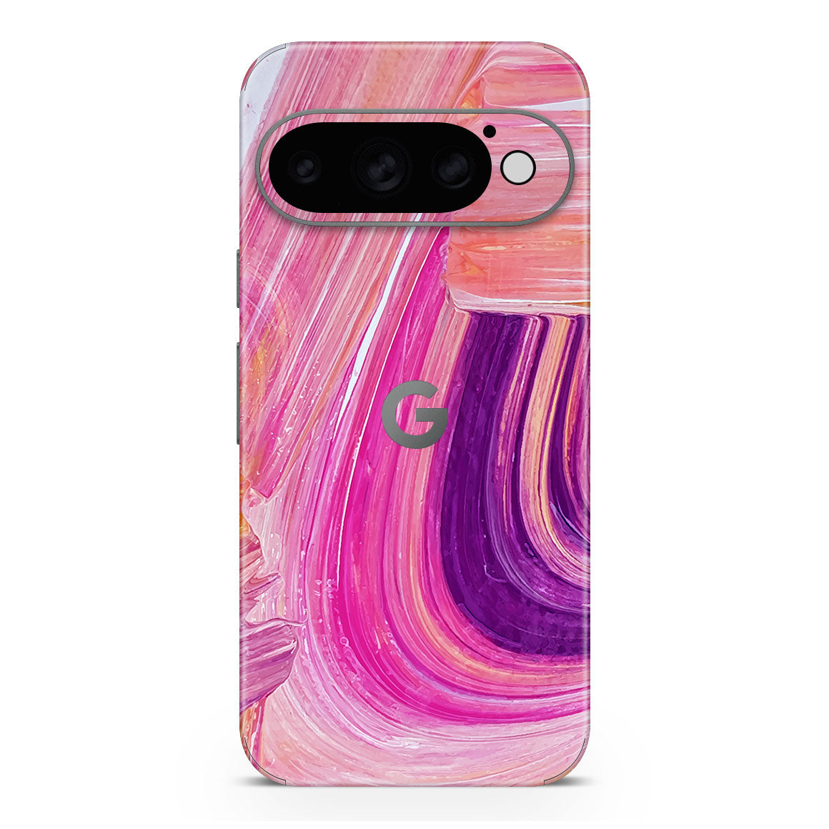 Pixel 11 Pro Oil Paint Series Pink Brushed Skin