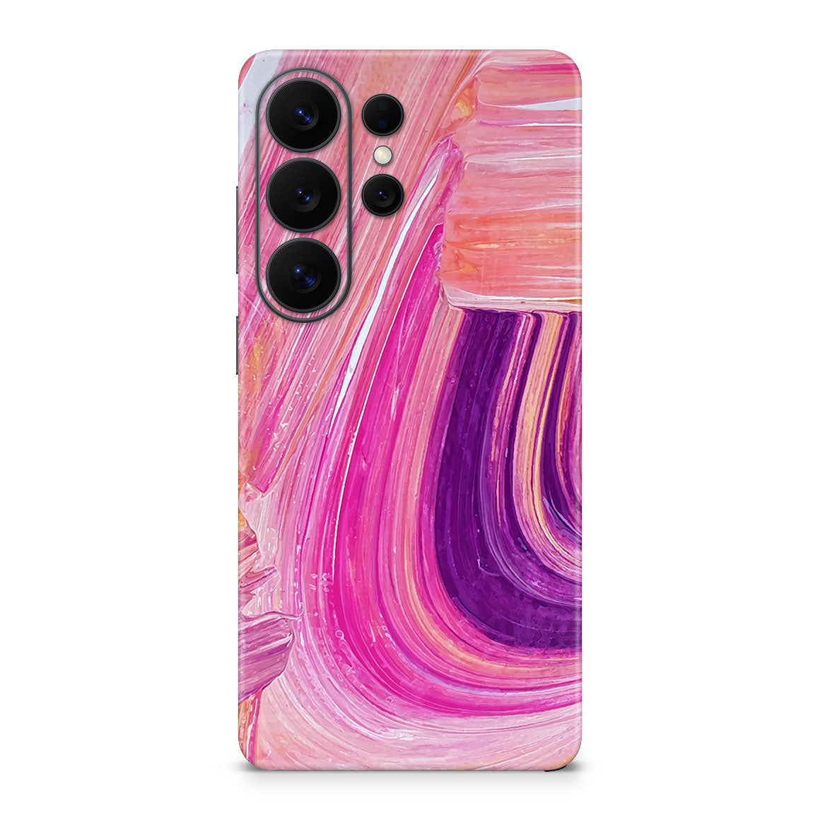 Galaxy S26 Ultra Oil Paint Series Pink Brushed Skin