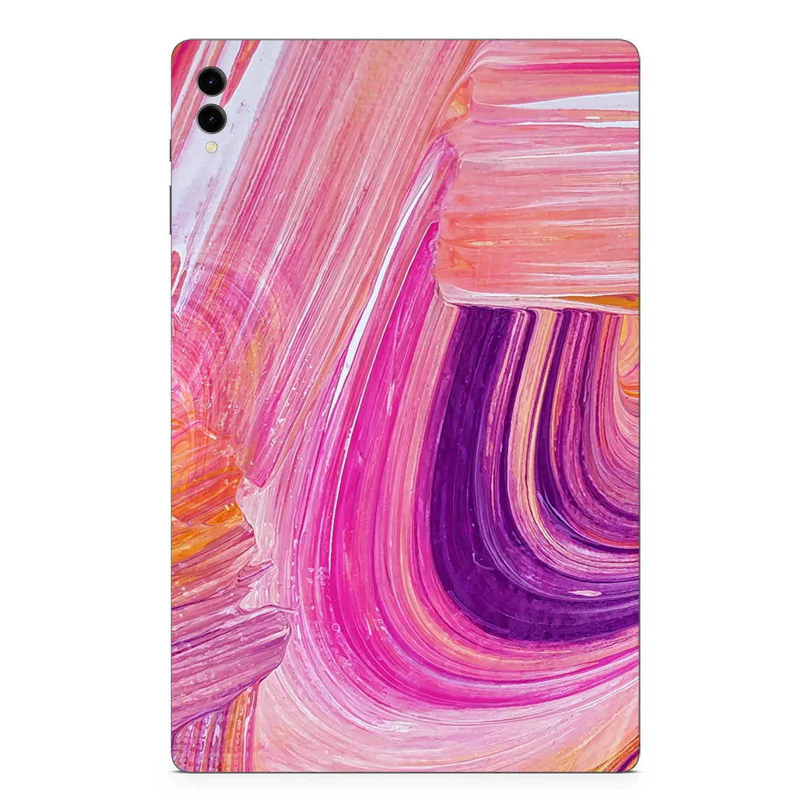 Galaxy Tab S9 Ultra Oil Paint Series Pink Brushed Skin