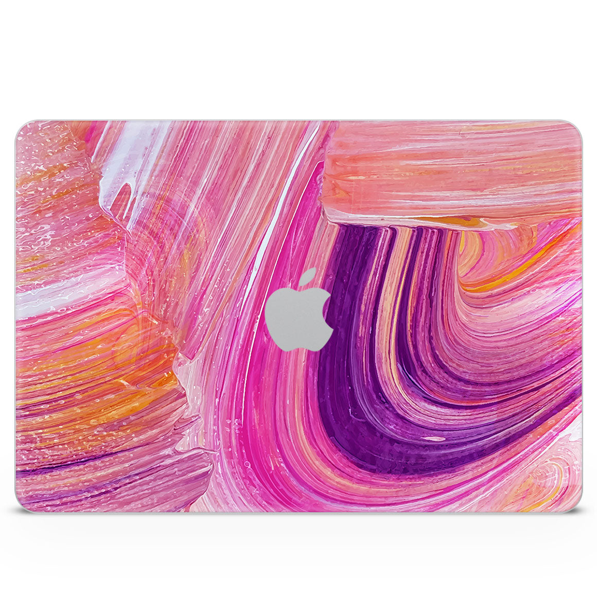 MacBook Neo Oil Paint Series Pink Brushed Skin