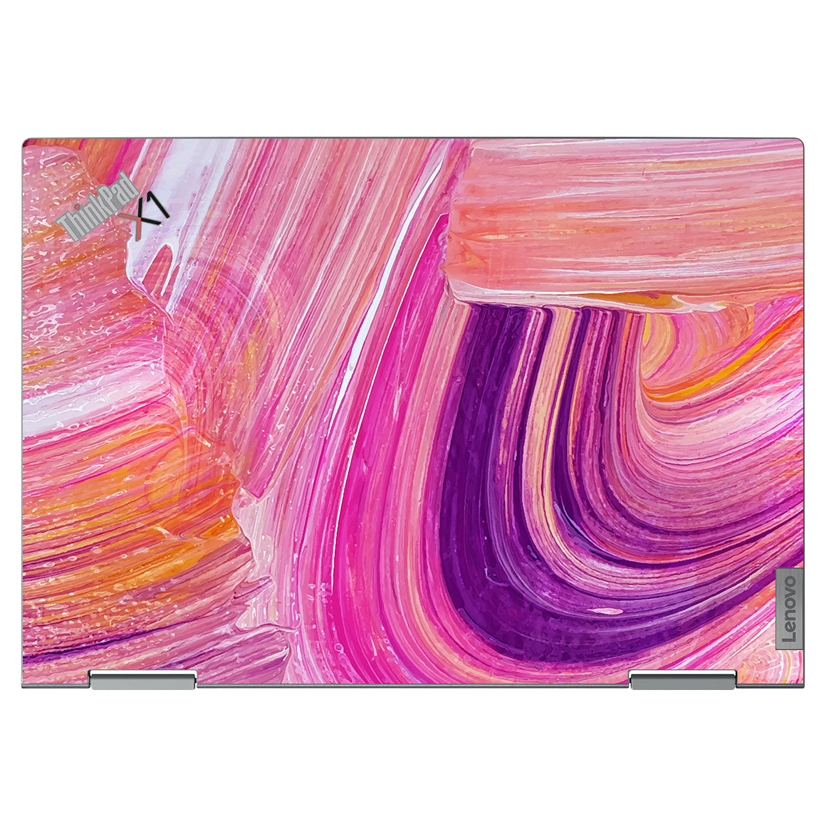 Lenovo ThinkPad X1 Yoga Gen 7 Oil Paint Series Pink Brushed Skin