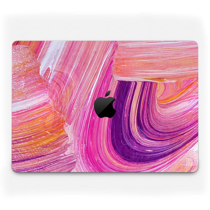 MacBook Pro 14" (2023, M3) Oil Paint Series Pink Brushed Skin