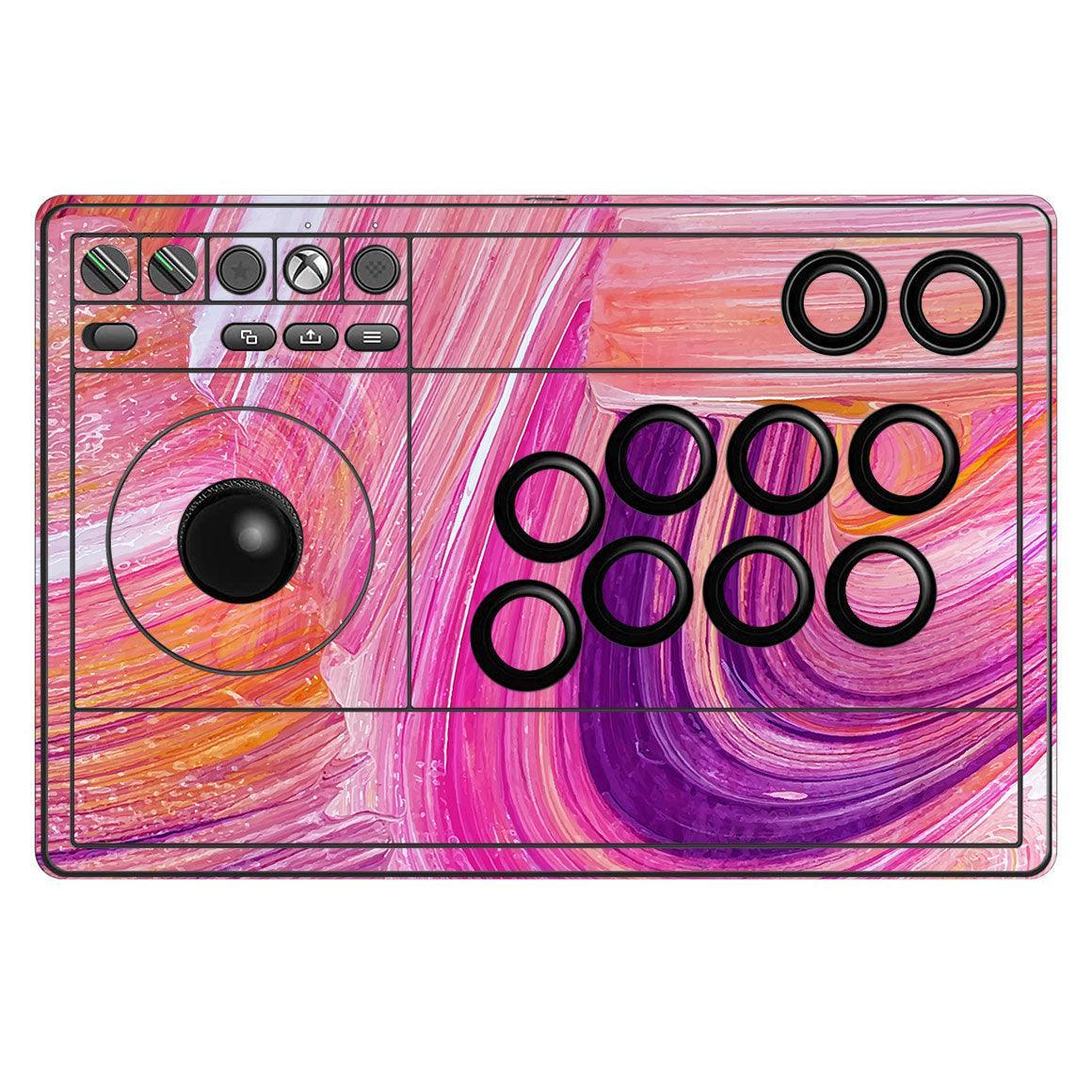 8Bitdo Arcade Stick for Xbox Oil Paint Series Skins - Slickwraps