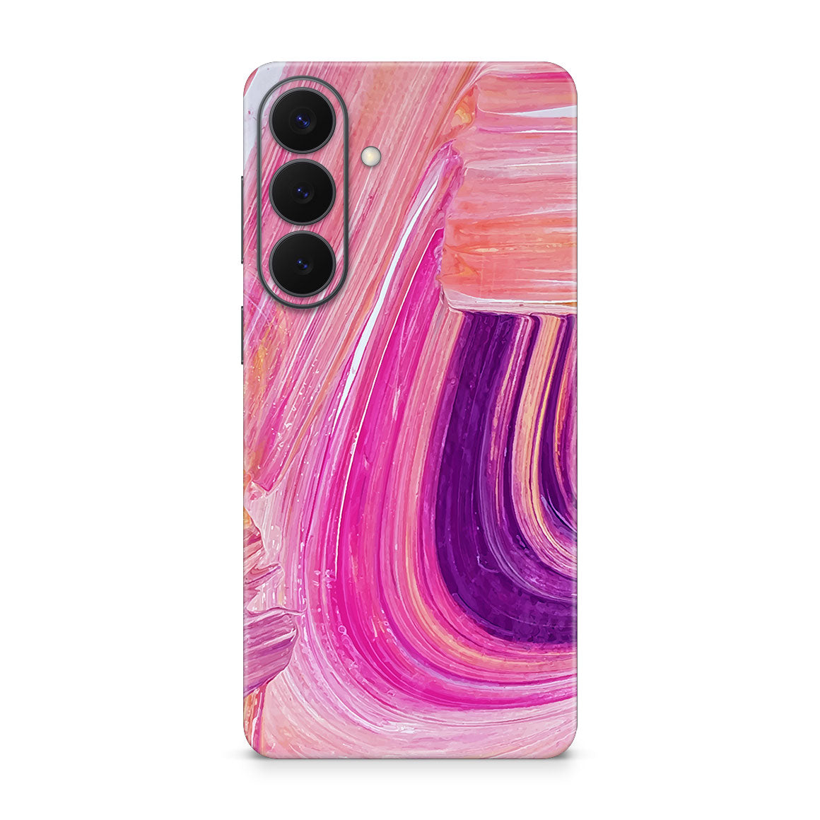 Galaxy S26 Plus Oil Paint Series Pink Brushed Skin