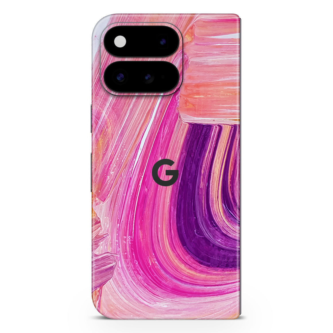 Pixel 11 Pro Fold Oil Paint Series Pink Brushed Skin
