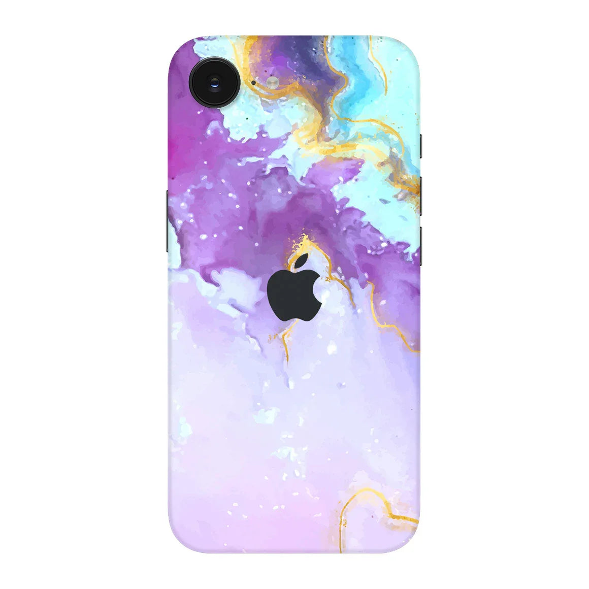 iPhone 16e Oil Paint Series Pink Swirl