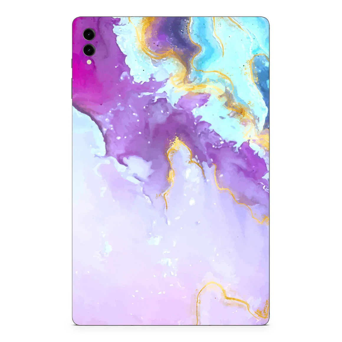 Galaxy Tab S9 Ultra Oil Paint Series Pink Swirl Skin