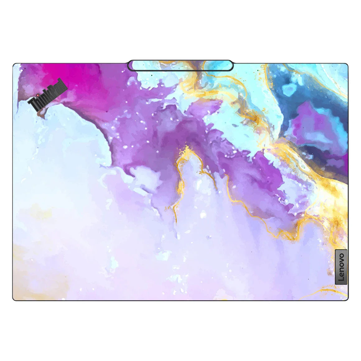 Lenovo ThinkPad T14 Gen 5 Oil Paint Series Pink Swirl Skin