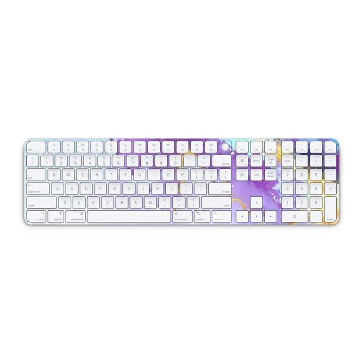 Magic Keyboard with Touch ID and Numeric Keypad Oil Paint Series Skins - Slickwraps