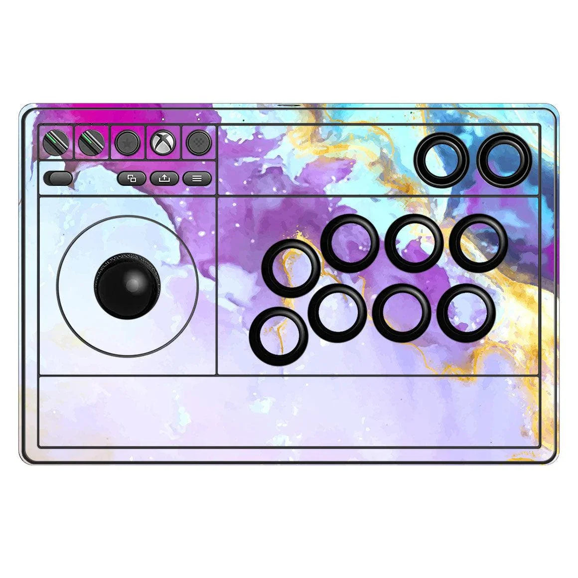 8Bitdo Arcade Stick for Xbox Oil Paint Series Skins - Slickwraps