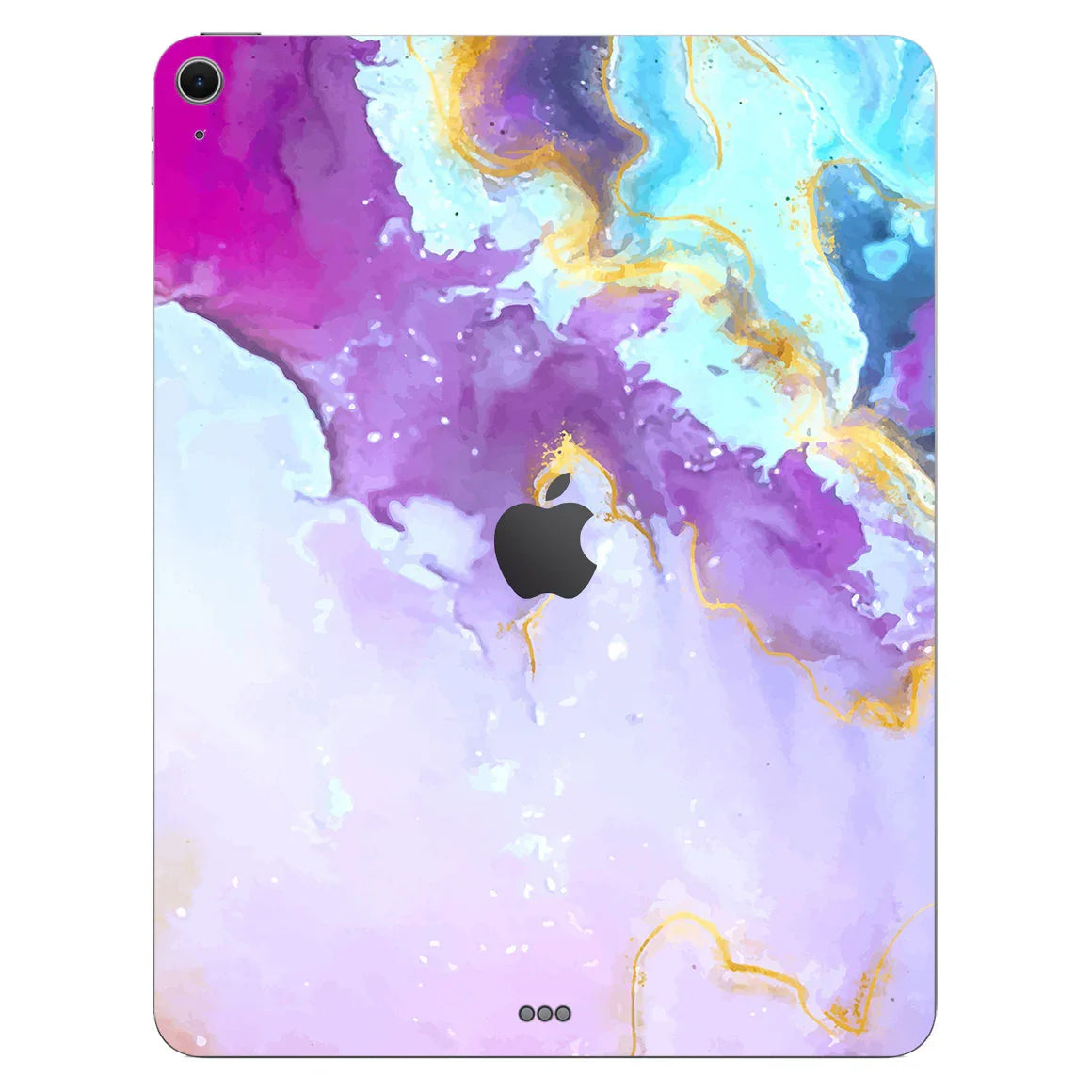 iPad Air 13" M2 Oil Paint Series Pink Swirl Skin