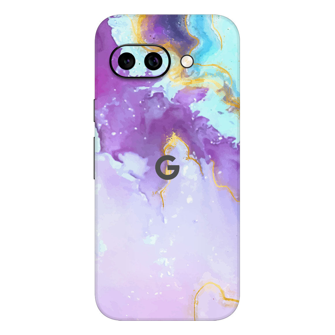 Pixel 9a Oil Paint Series Pink Swirl Skin