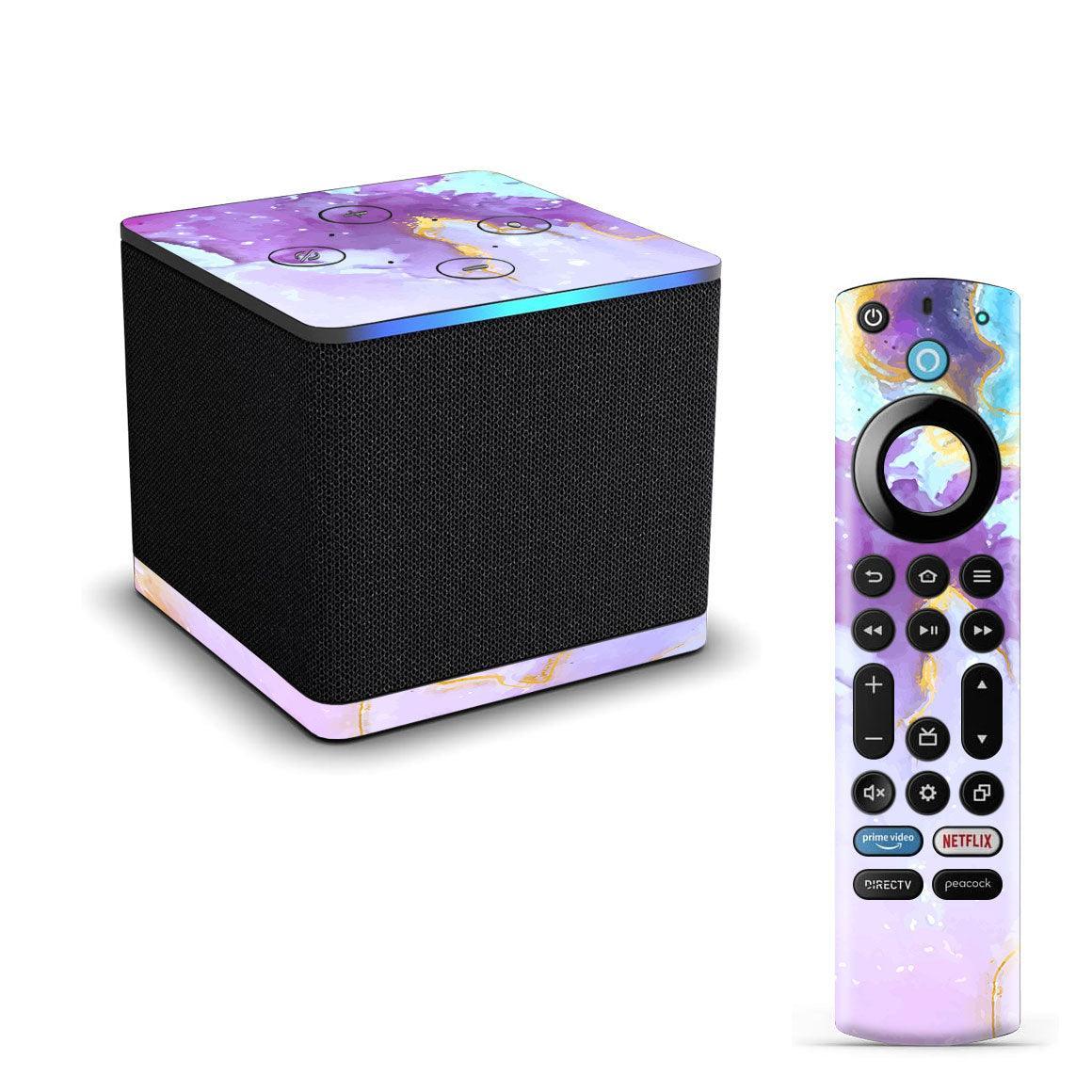 Amazon Fire TV Cube (3rd Gen) Oil Paint Series Skins - Slickwraps