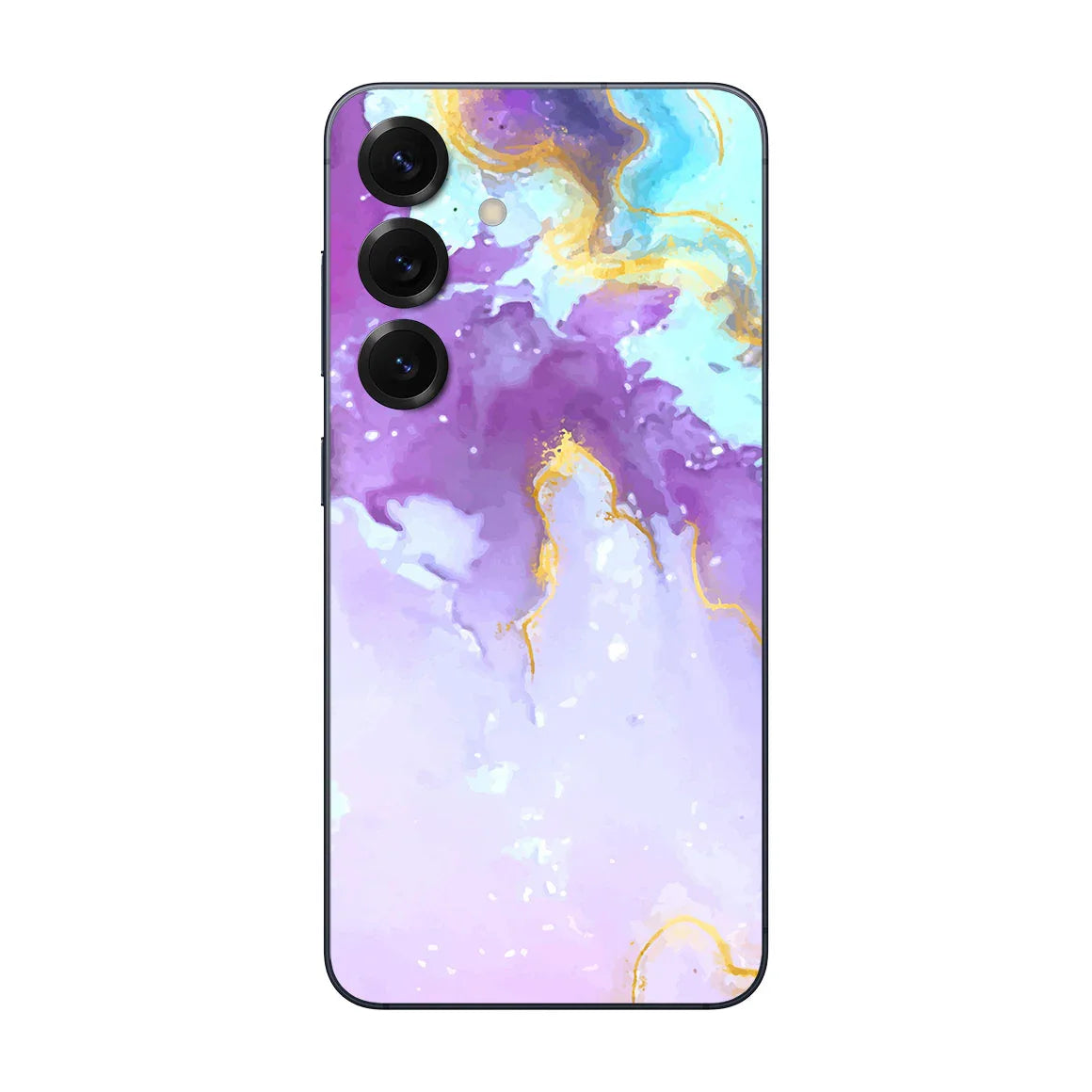 Galaxy S25 Oil Paint Series Pink Swirl Skin