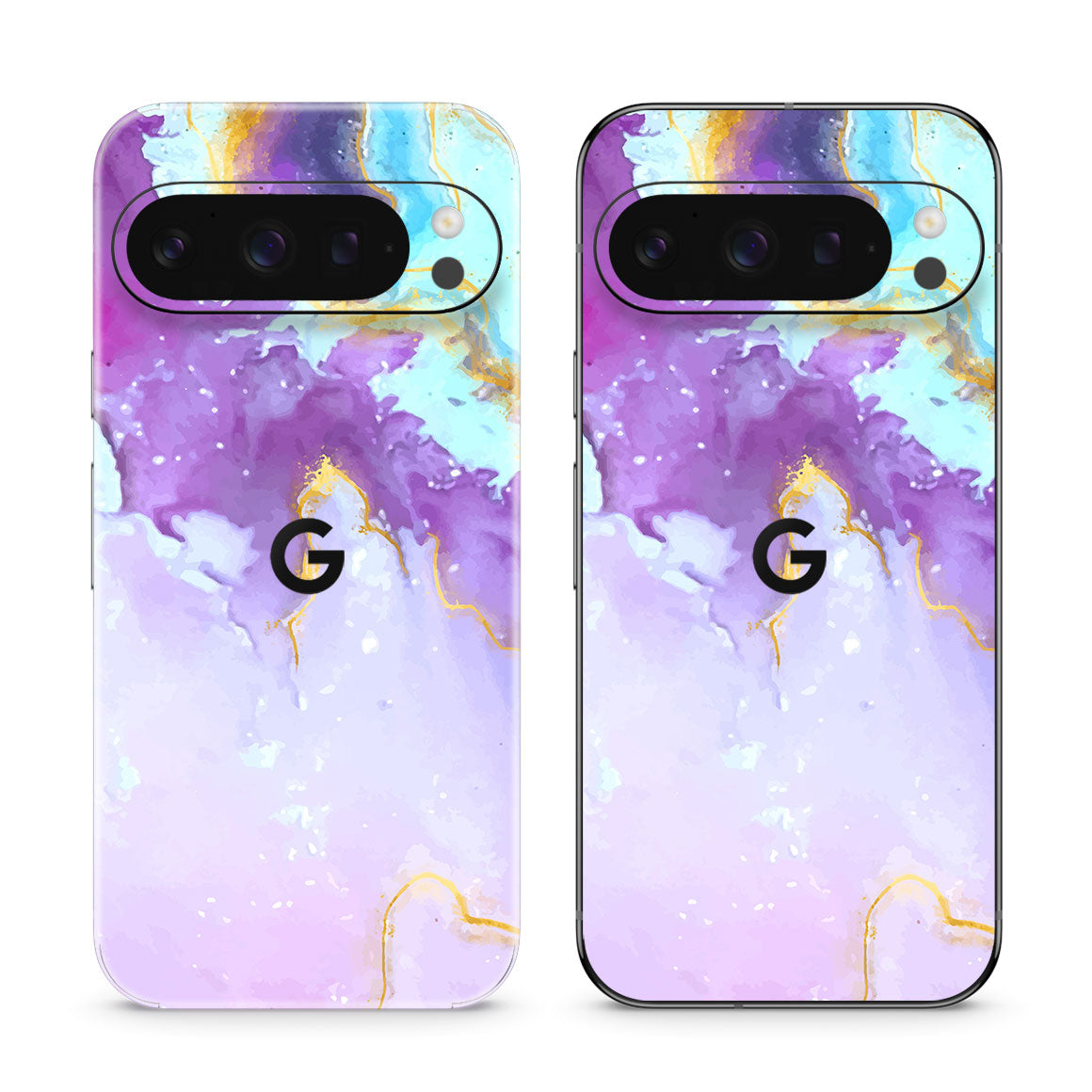 Pixel 10 Pro Oil Paint Series Pink Swirl Skin
