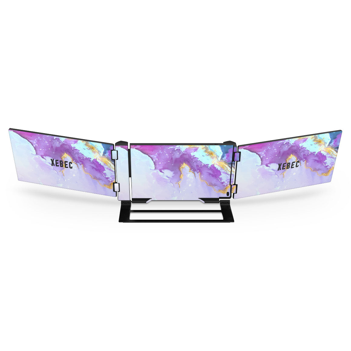 Xebec Tri-Screen Oil Paint Series Pink Swirl Skin