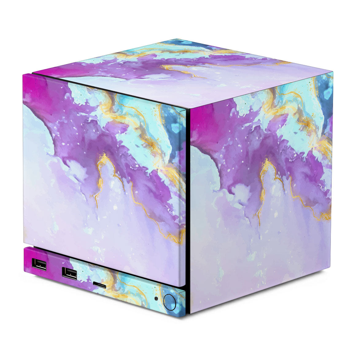 Steam Machine Oil Paint Series Pink Swirl Skin