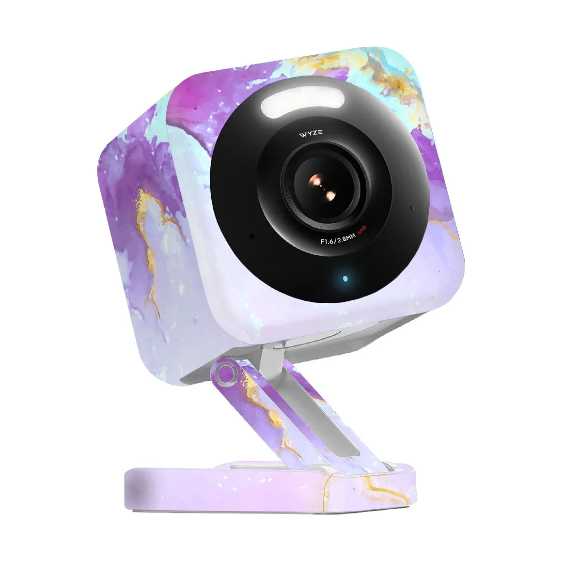 Wyze Cam v4 Oil Paint Series Pink Swirl Skin