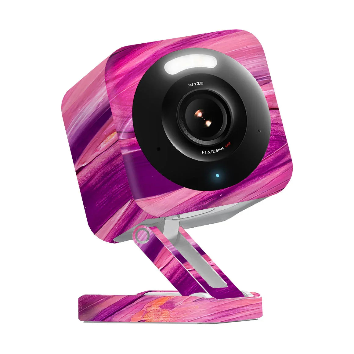 Wyze Cam v4 Oil Paint Series Purple Brushed Skin