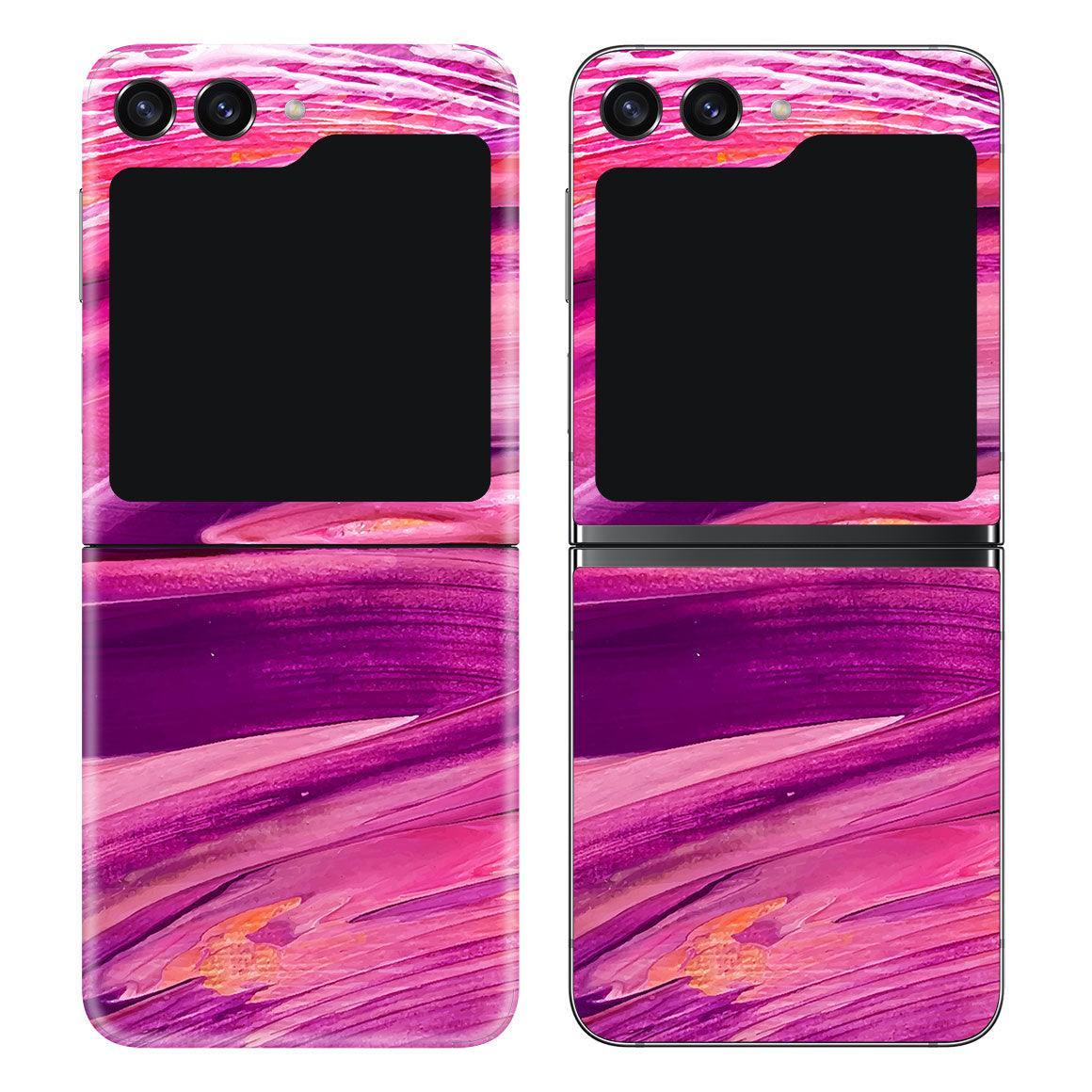 Galaxy Z Flip 5 Oil Paint Series Skins - Slickwraps