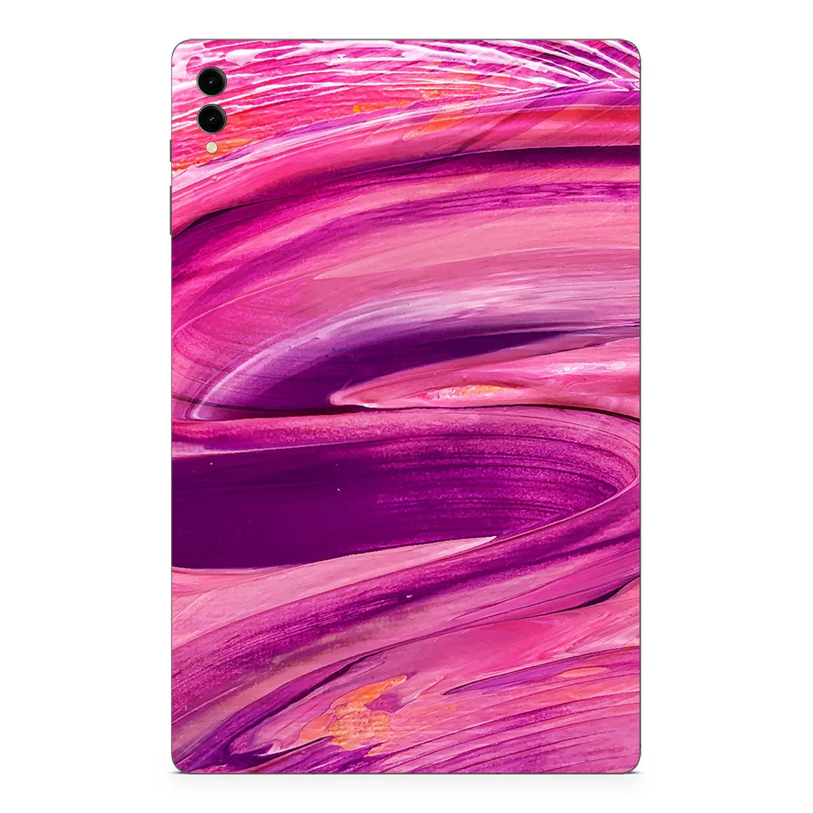 Galaxy Tab S9 Ultra Oil Paint Series Purple Brushed Skin