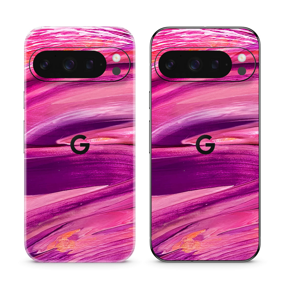 Pixel 10 Pro Oil Paint Series Purple Brushed Skin