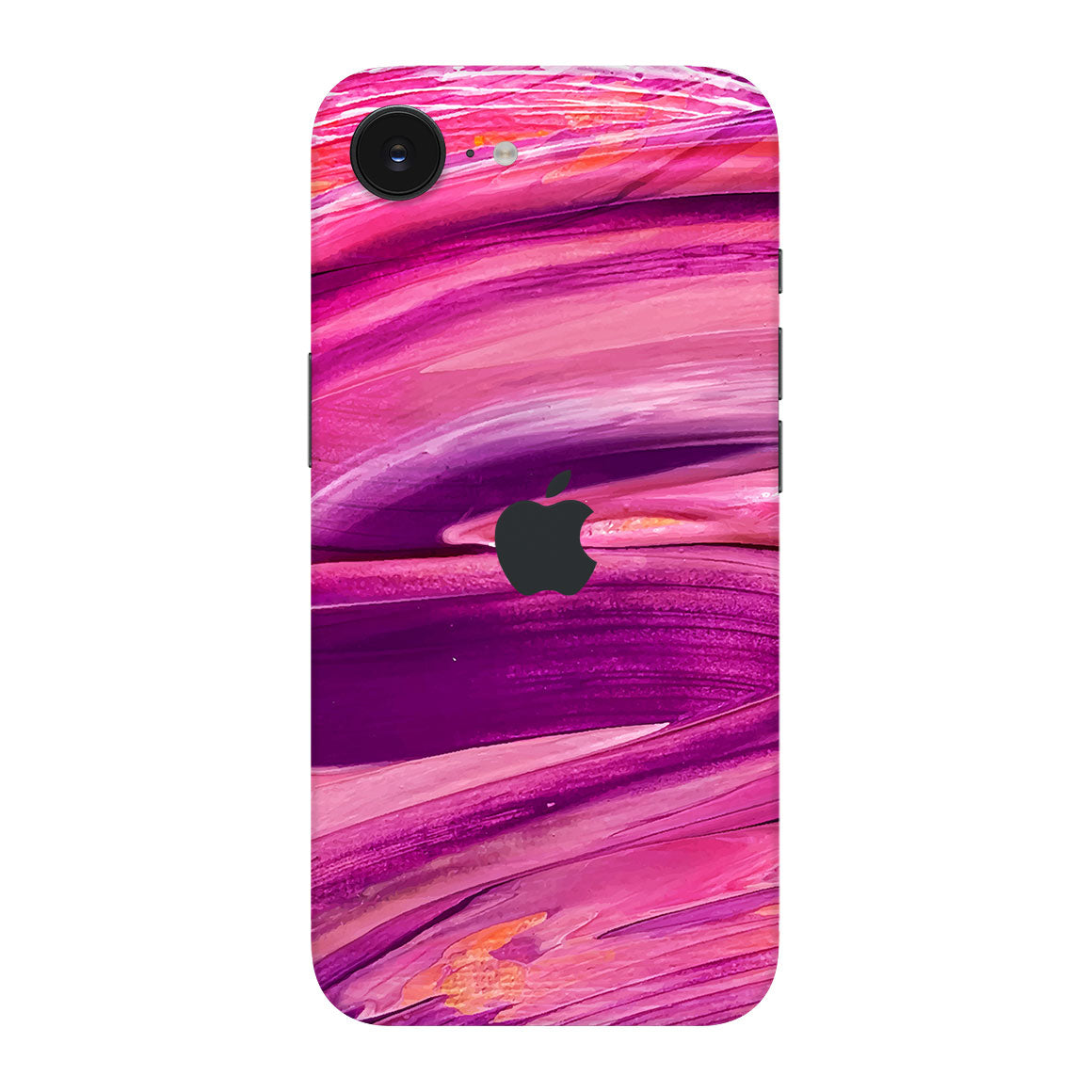 iPhone 17e Oil Paint Series Purple Brushed