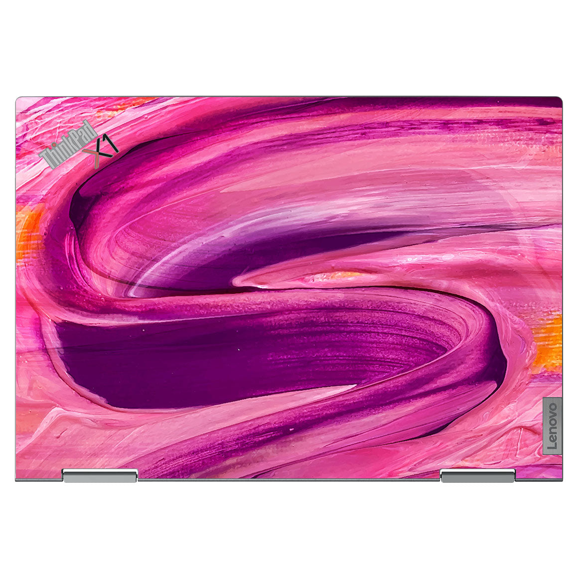 Lenovo ThinkPad X1 Yoga Gen 7 Oil Paint Series Purple Brushed Skin