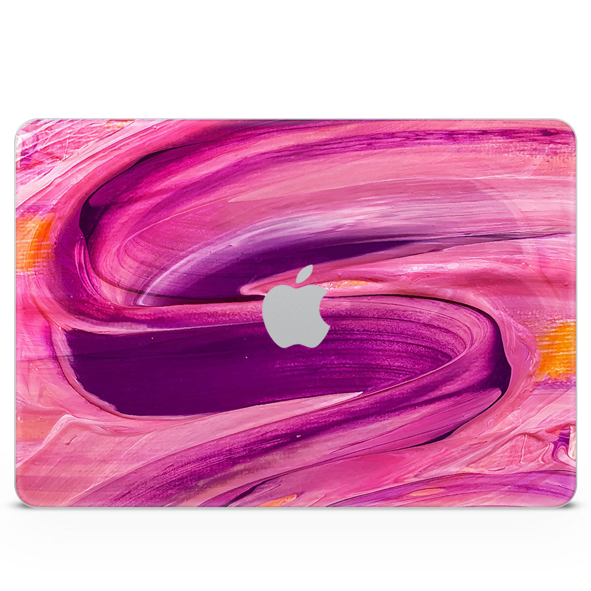 MacBook Neo Oil Paint Series Purple Brushed Skin