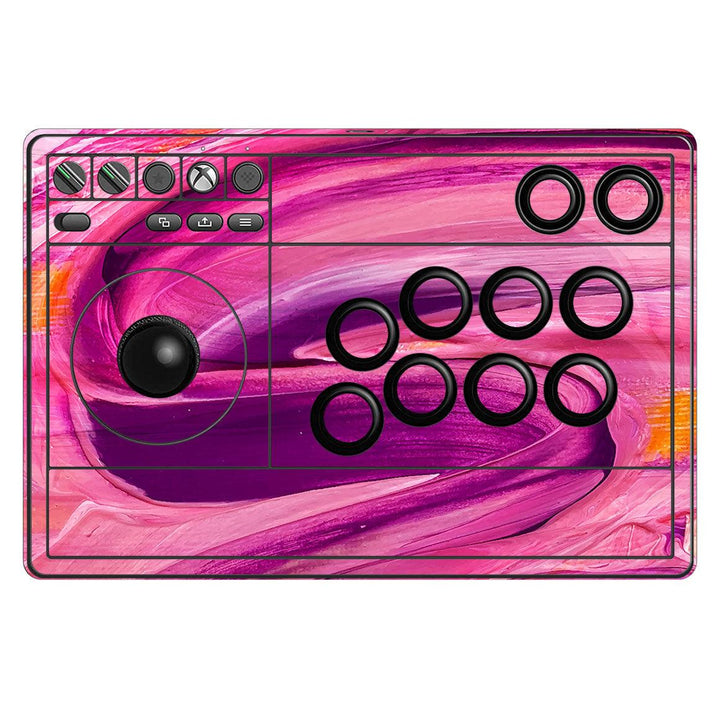 8Bitdo Arcade Stick for Xbox Oil Paint Series Purple Brushed Skin