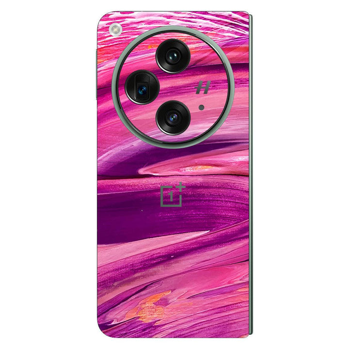 OnePlus Open Oil Paint Series Purple Brushed Skin