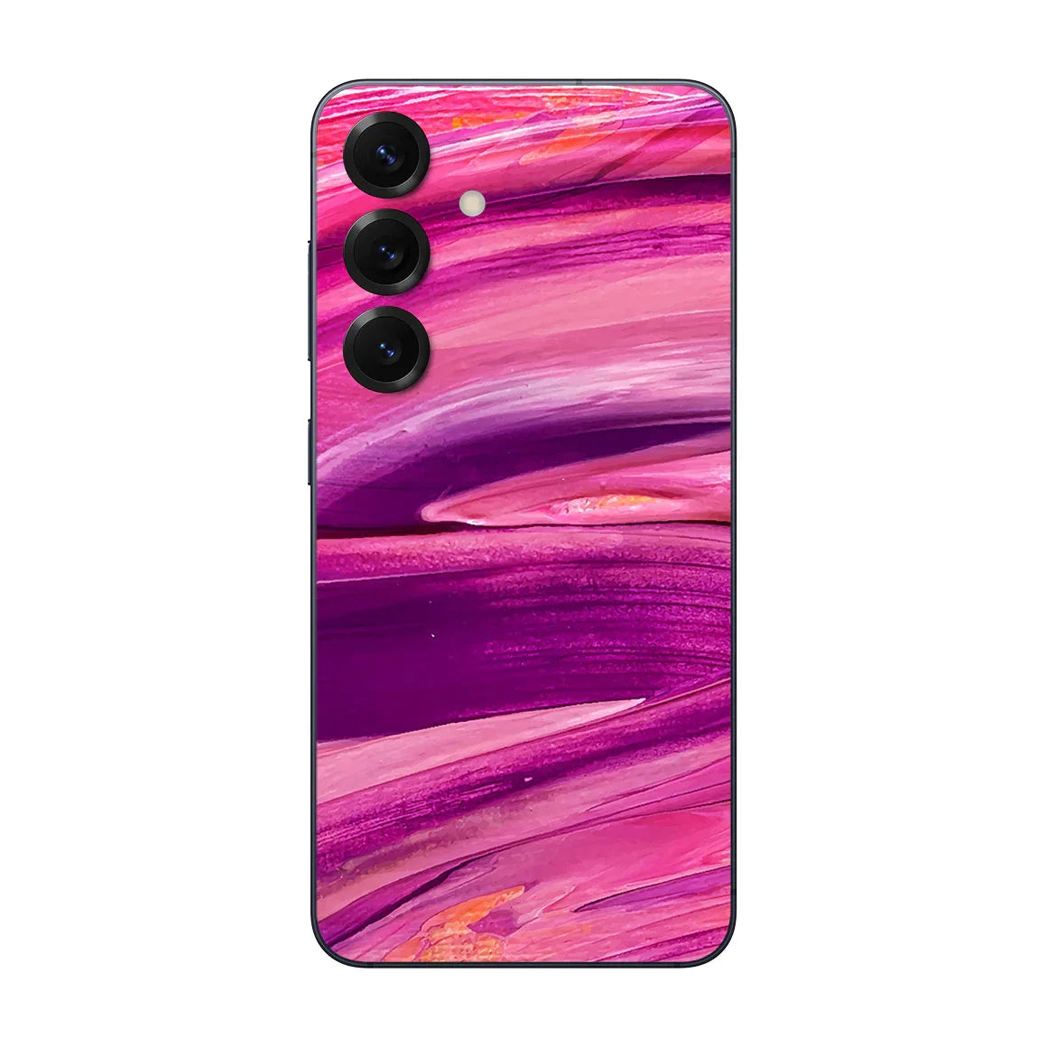 Galaxy S25 Oil Paint Series Purple Brushed Skin