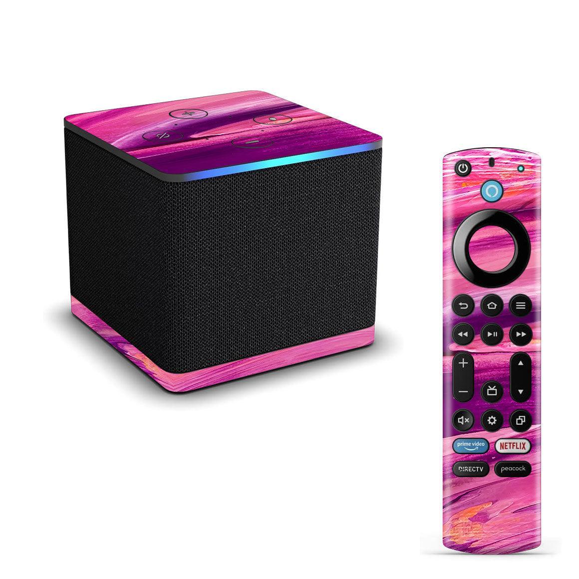 Amazon Fire TV Cube (3rd Gen) Oil Paint Series Skins - Slickwraps