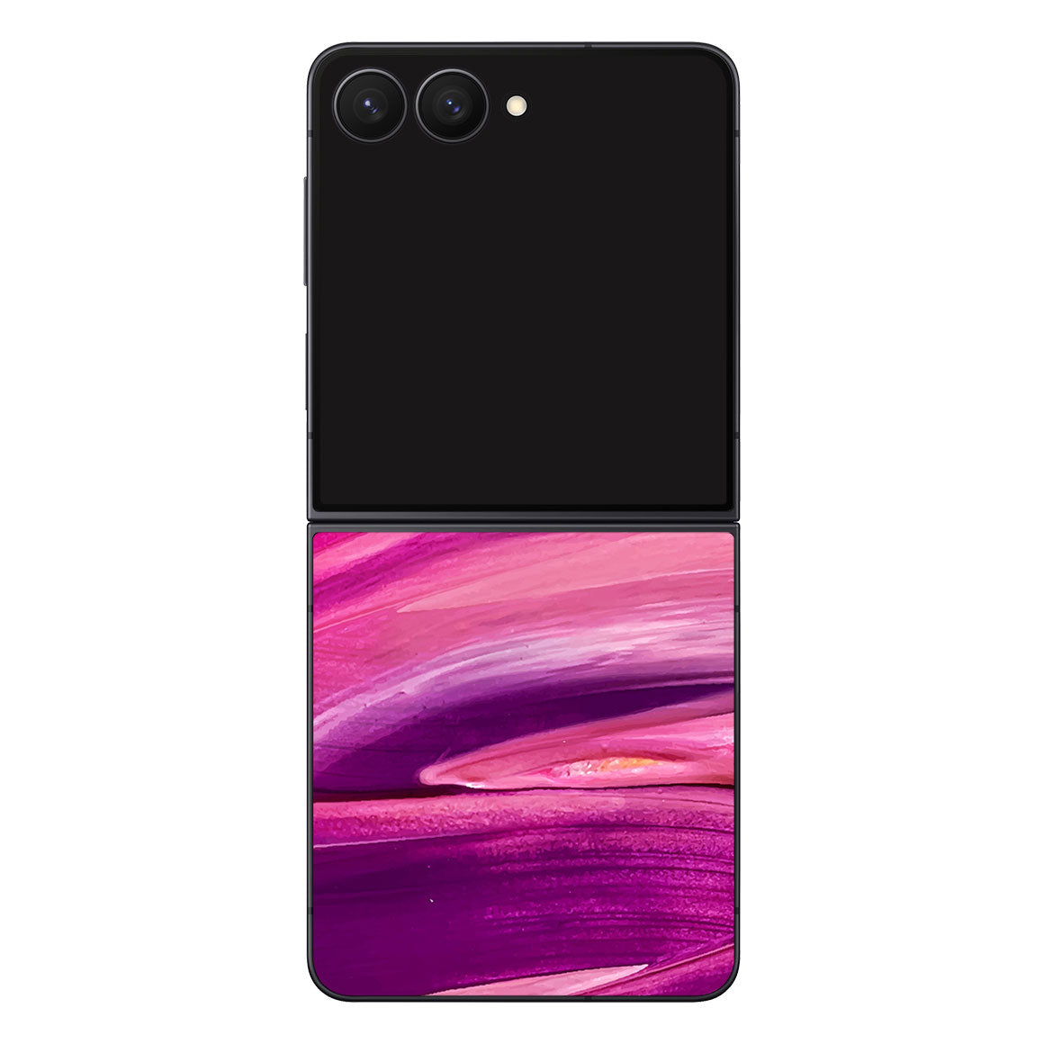 Galaxy Z Flip8 Oil Paint Series Purple Brushed Skin