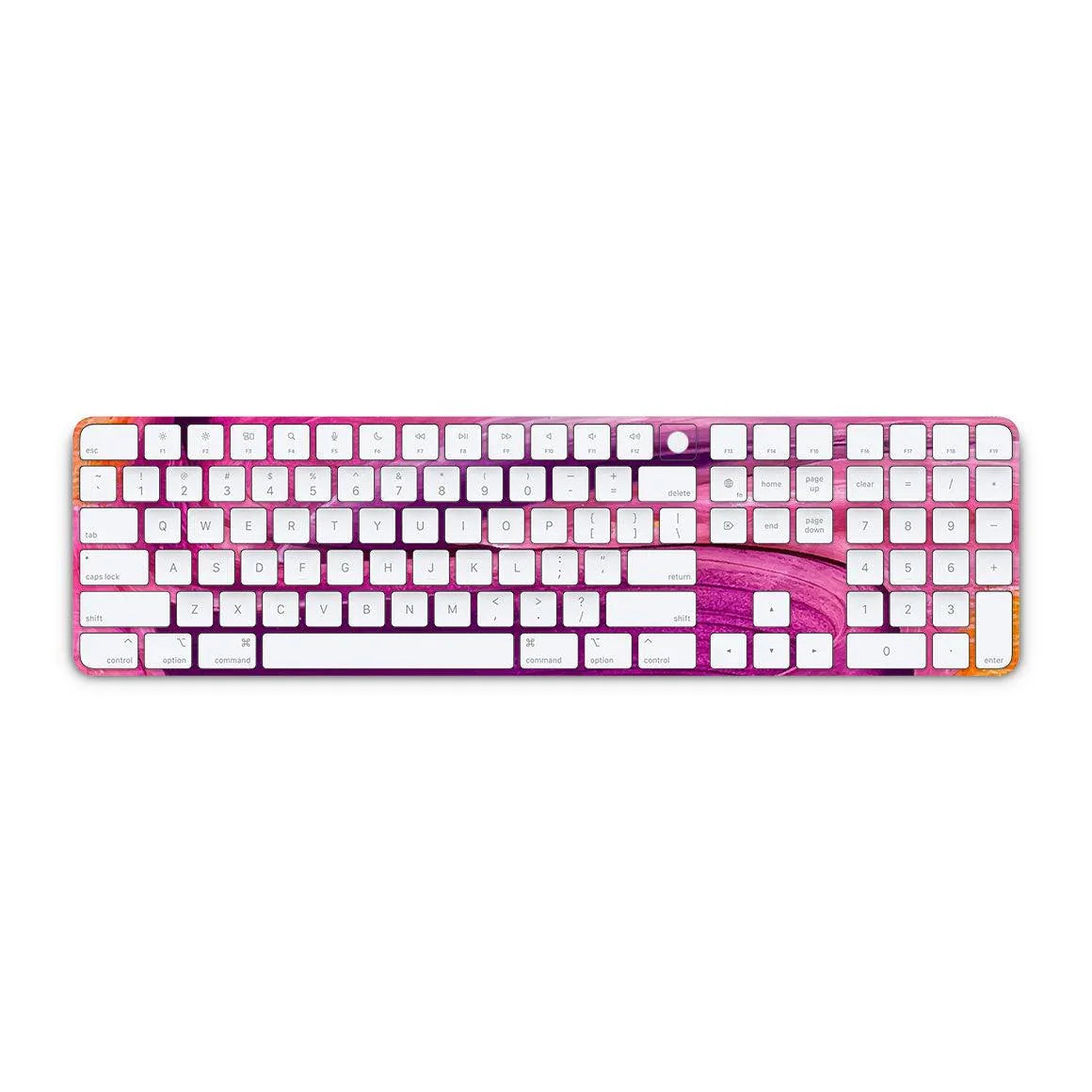 Magic Keyboard with Touch ID and Numeric Keypad Oil Paint Series Skins - Slickwraps