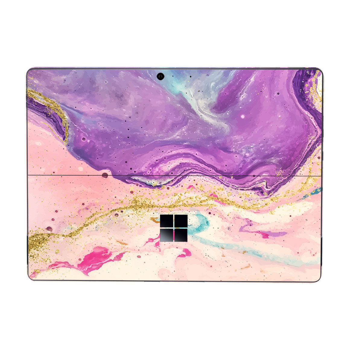 Surface Pro 11 Oil Paint Series Purple Swirl Skin