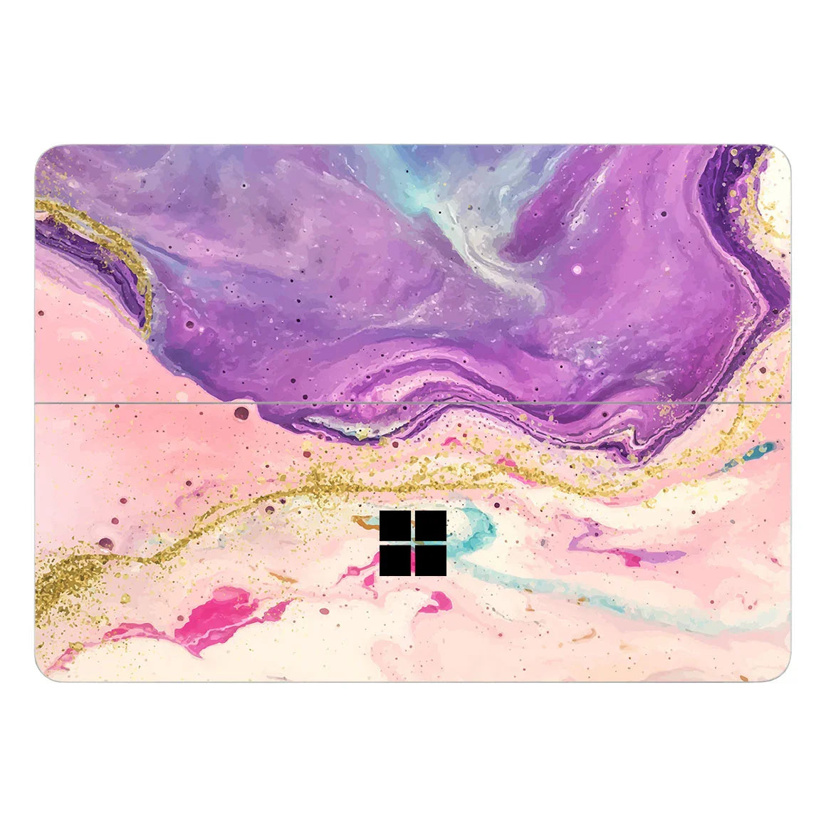 Surface Laptop Studio 2 Oil Paint Series Purple Swirl Skin