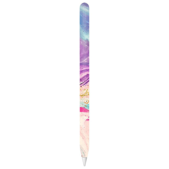 Apple Pencil (USB-C) Oil Paint Series Purple Swirl Skin