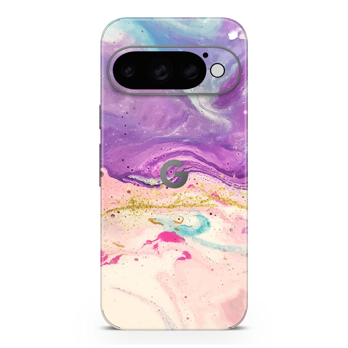 Pixel 11 Pro Oil Paint Series Purple Swirl Skin