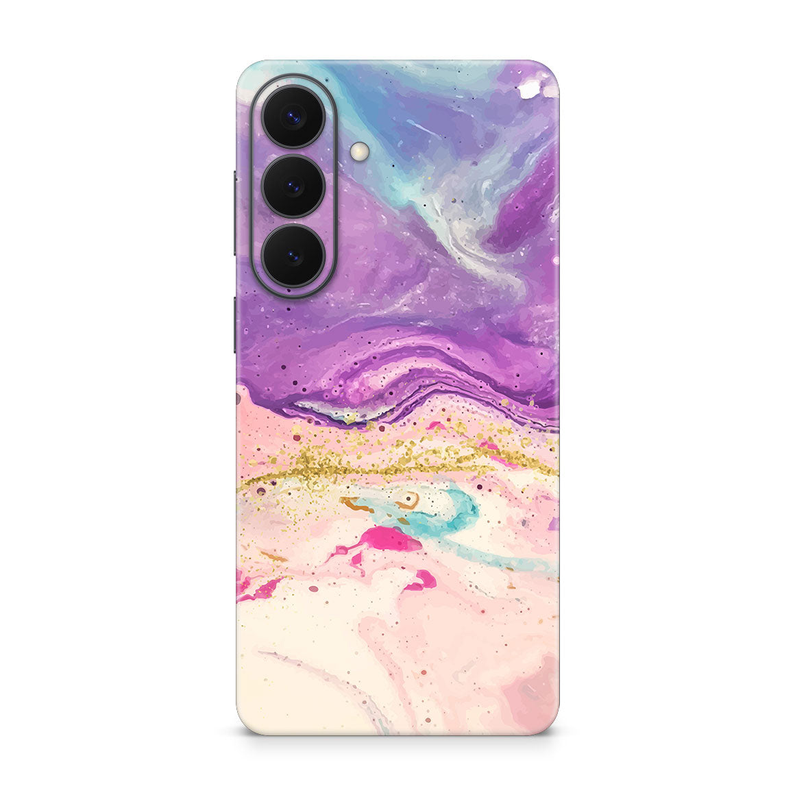 Galaxy S26 Plus Oil Paint Series Purple Swirl Skin