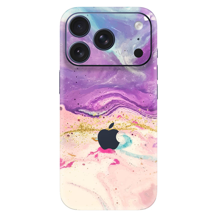 iPhone 17 Pro Oil Paint Series Purple Swirl